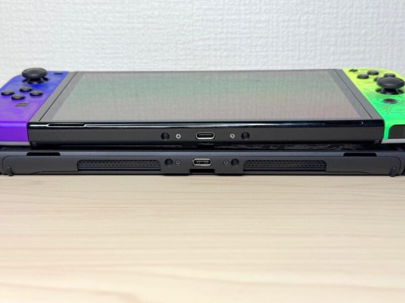 USB-Cポートはそのままで、大きな給気口が追加