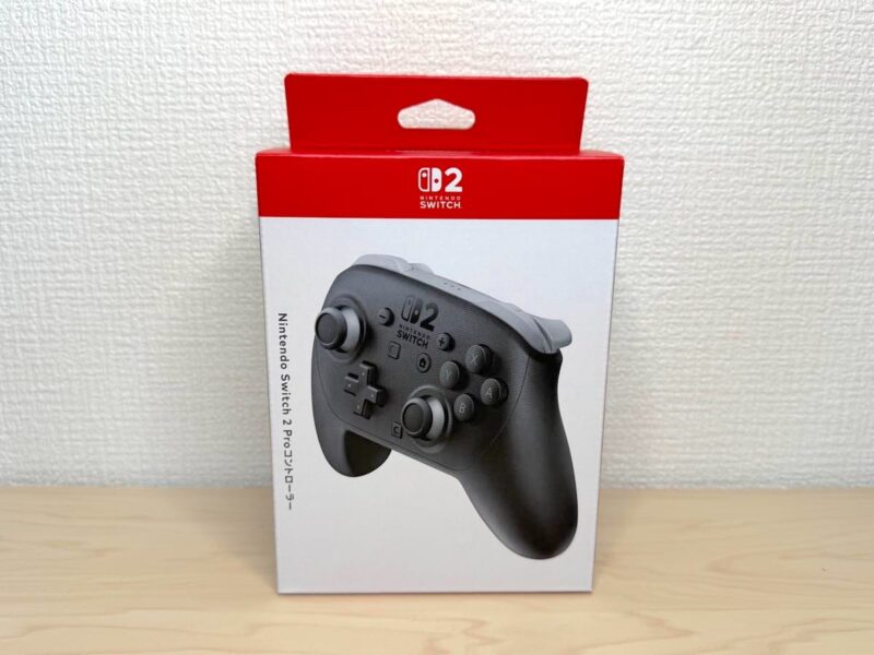 Nintendo Switch 2 Proコントローラーのパッケージ