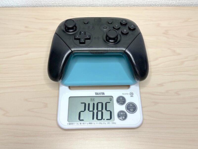 初代プロコンは248.5g