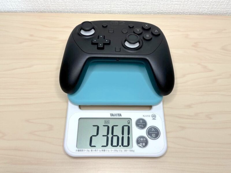 プロコン2は236.0g