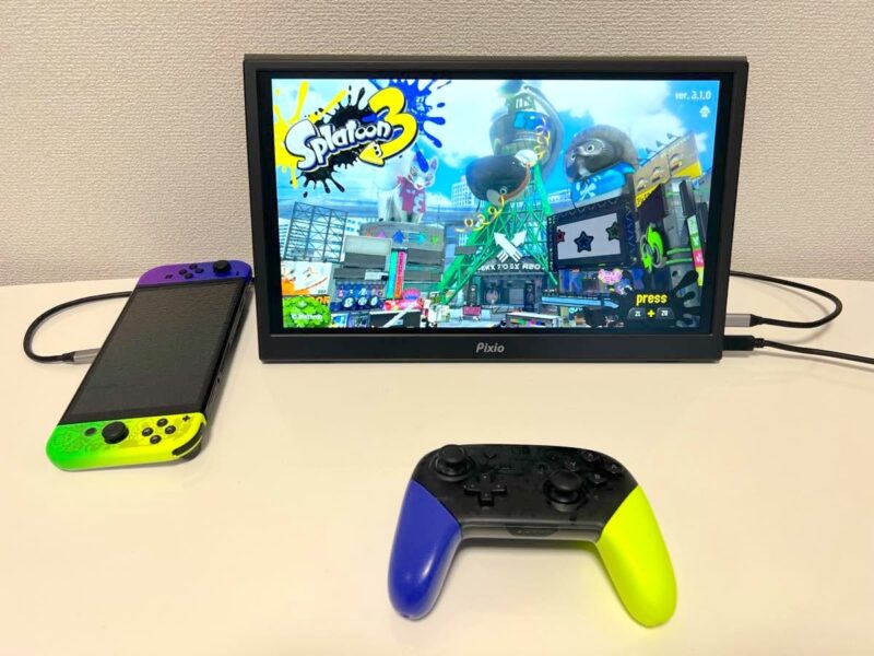 Pixioのモバイルモニター