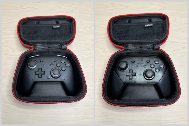プロコン2には、初代Switchのプロコン用ケースがそのまま使える