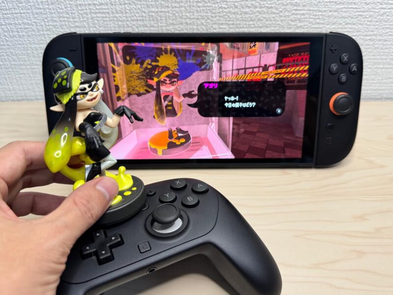 amiiboをプロコン2で読み取りできた
