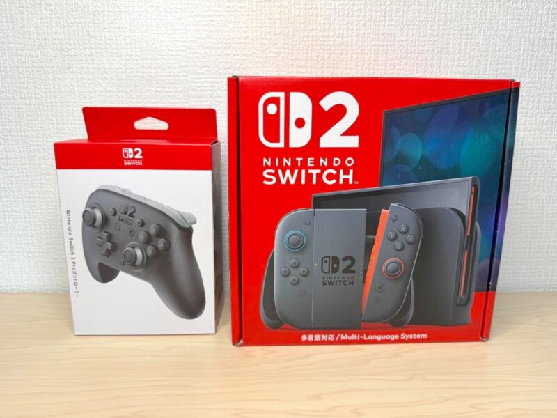 Nintendo Switch 2とプロコン2