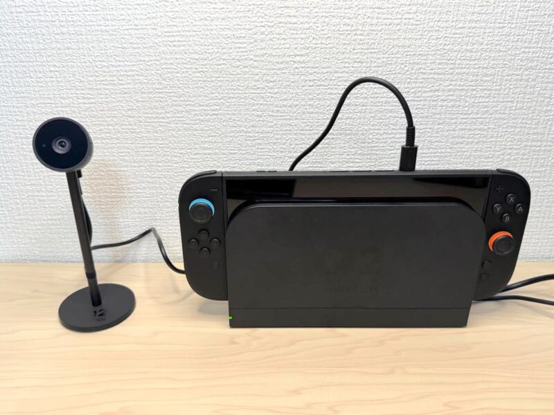 TVモードでも使えるSwitch 2カメラ