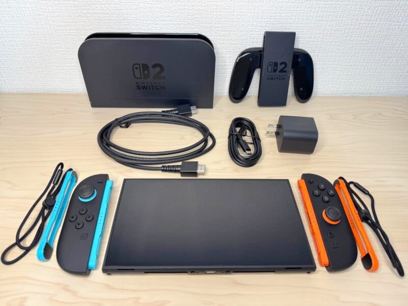 Nintendo Switch 2に同梱されているものの全て
