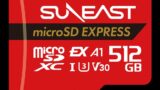 SUNEASTよりSwitch 2でも動作確認済みのmicroSD Expressカードが発売。ただし価格は高め