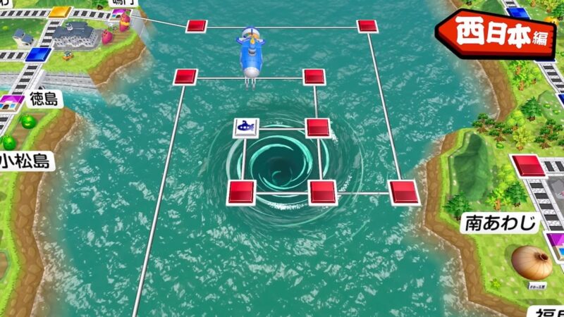 瀬戸内海の渦潮を抜けて財宝を探す海底イベント