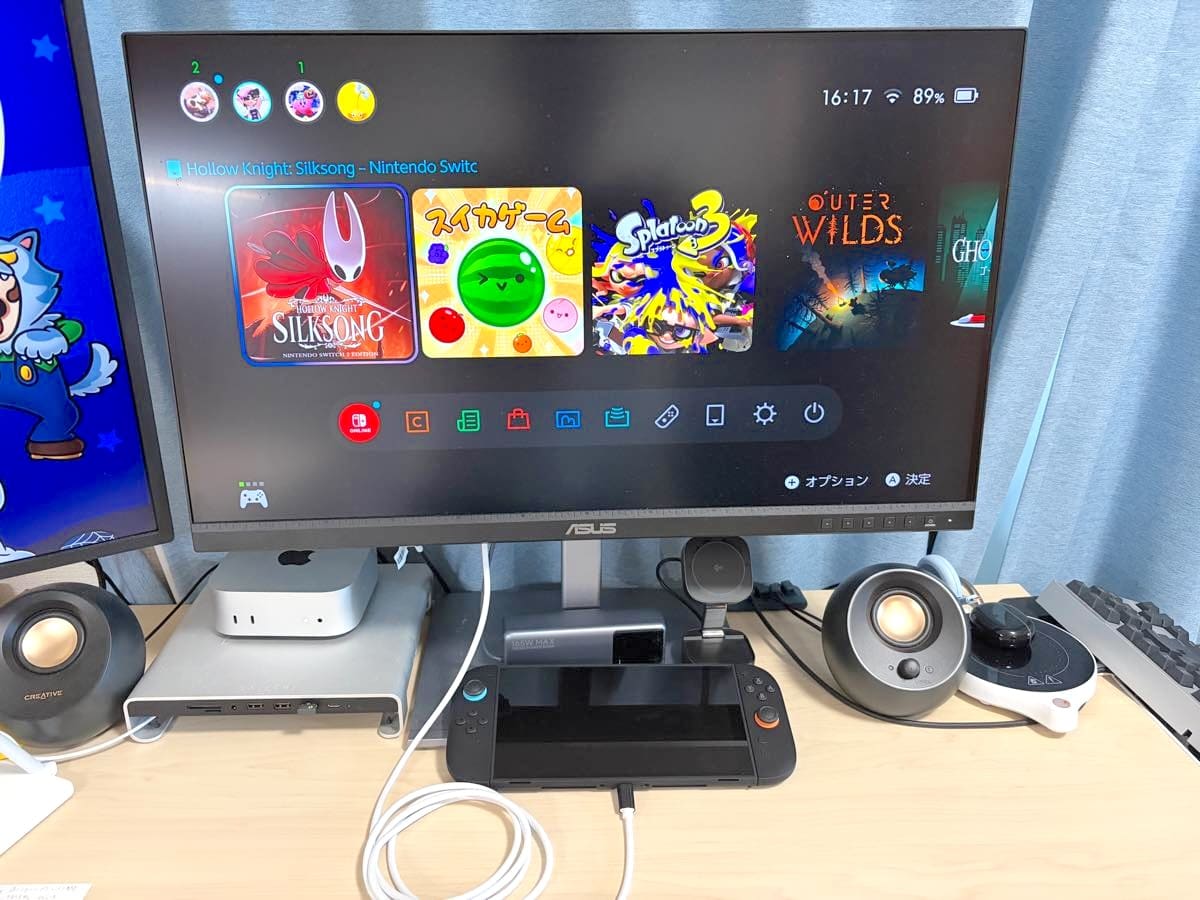 Switch 2ドック代わりに使える互換アダプタが1,799円！コンパクトに持ち運べて安くて便利