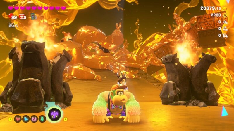 ラスボス手前のゾーンも金塊が多くある