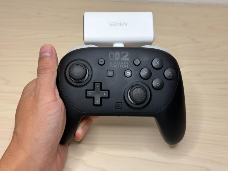 プロコン・プロコン2も充電しながら遊べる