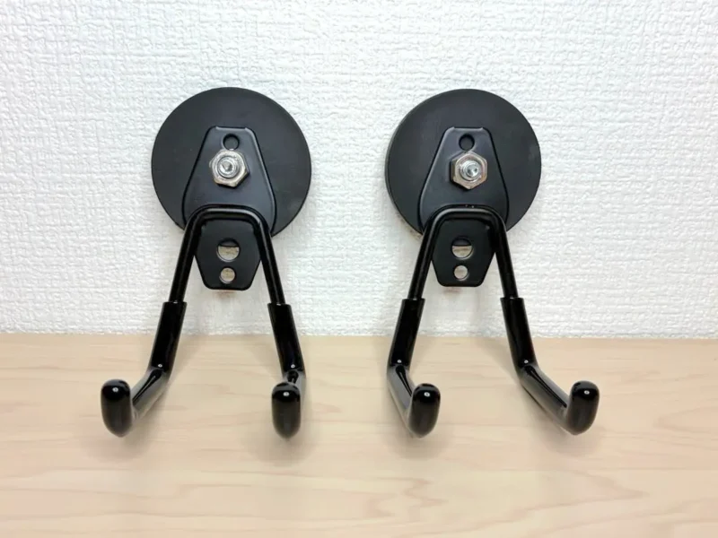 マグネット式ダブルフック2個セット