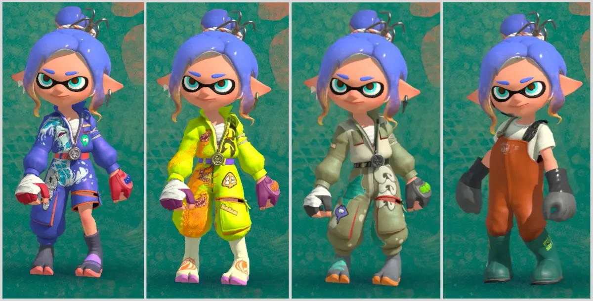 【スプラトゥーンレイダース】amiiboウェア4種のもらい方。どんなウェアがもらえる？