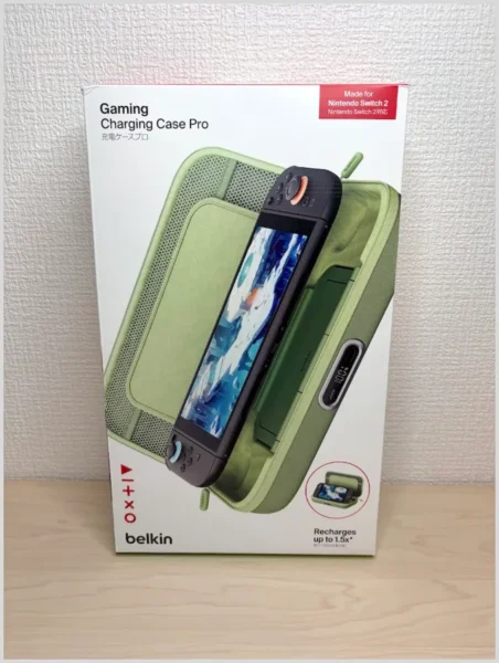 Switch 2充電ケースPro セージ